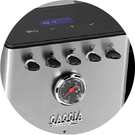 5 botones tipo interruptor