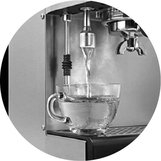 Dispensador de agua caliente