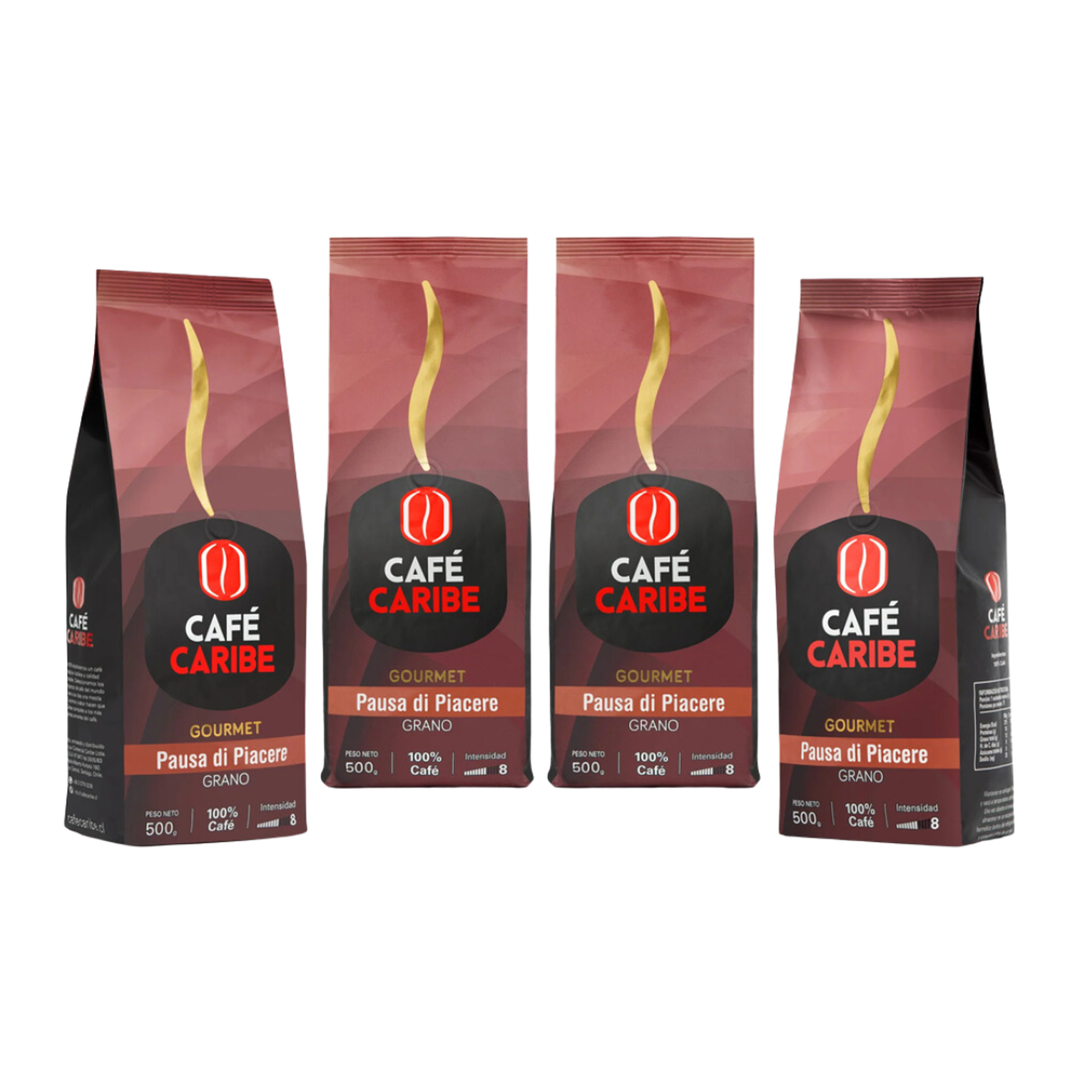 Café Caribe Pausa di Piacere en Grano 2 Kilos