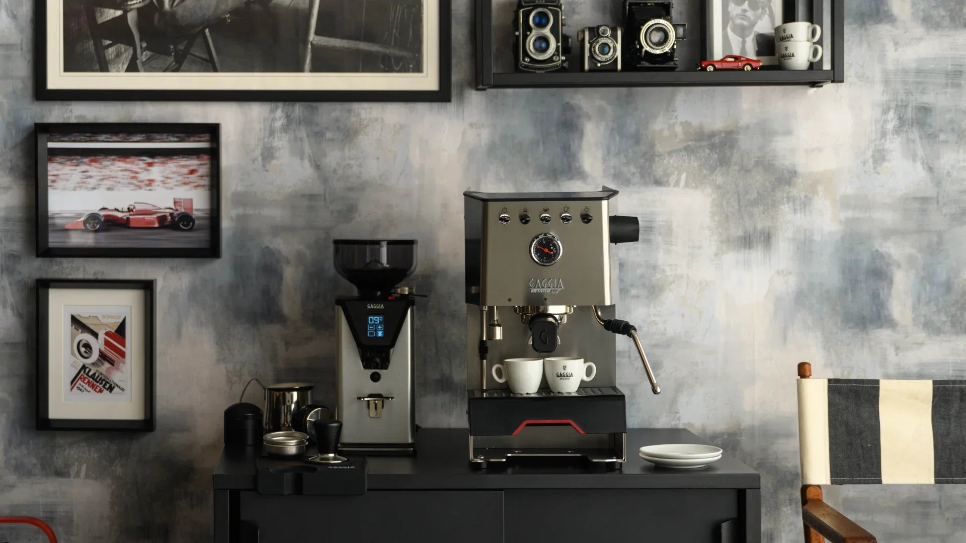 La Gaggia Classic GT con Doble Caldera: Precisión y Potencia en una Cafetera Compacta