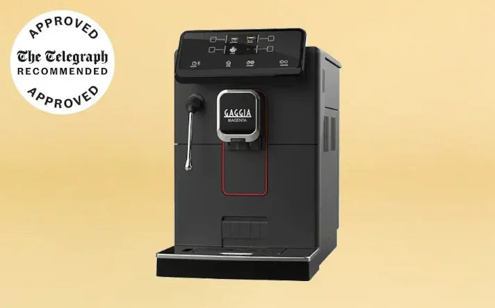 Gaggia Magenta Plus destacada por The Telegraph como mejor cafetera bean-to-cup