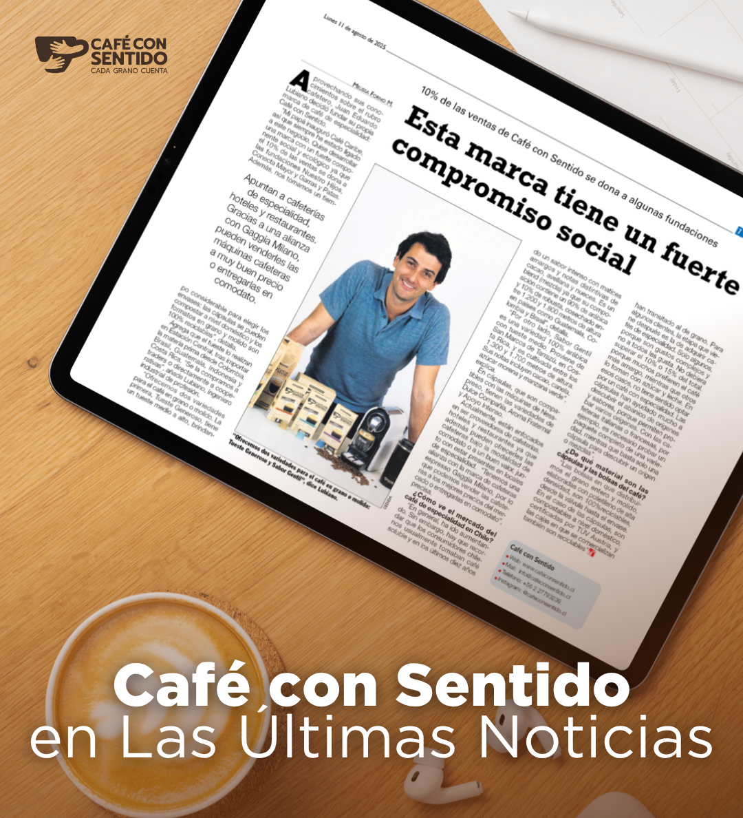 Café con Sentido: Sabor, Sustentabilidad y Compromiso Social
