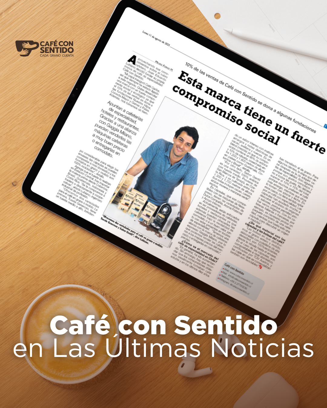 Café con Sentido: Sabor, Sustentabilidad y Compromiso Social
