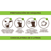 Chocolate Caliente Blanco - FoodNess