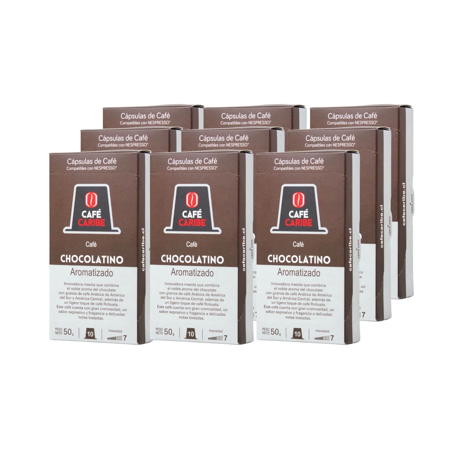 Chocolatino Aromatizado - Café Caribe