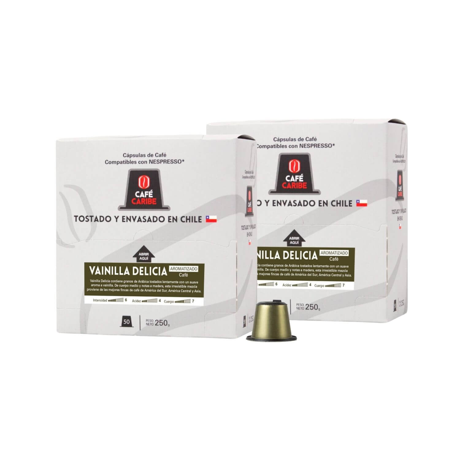 Vainilla Delicia Aromatizado - Café Caribe