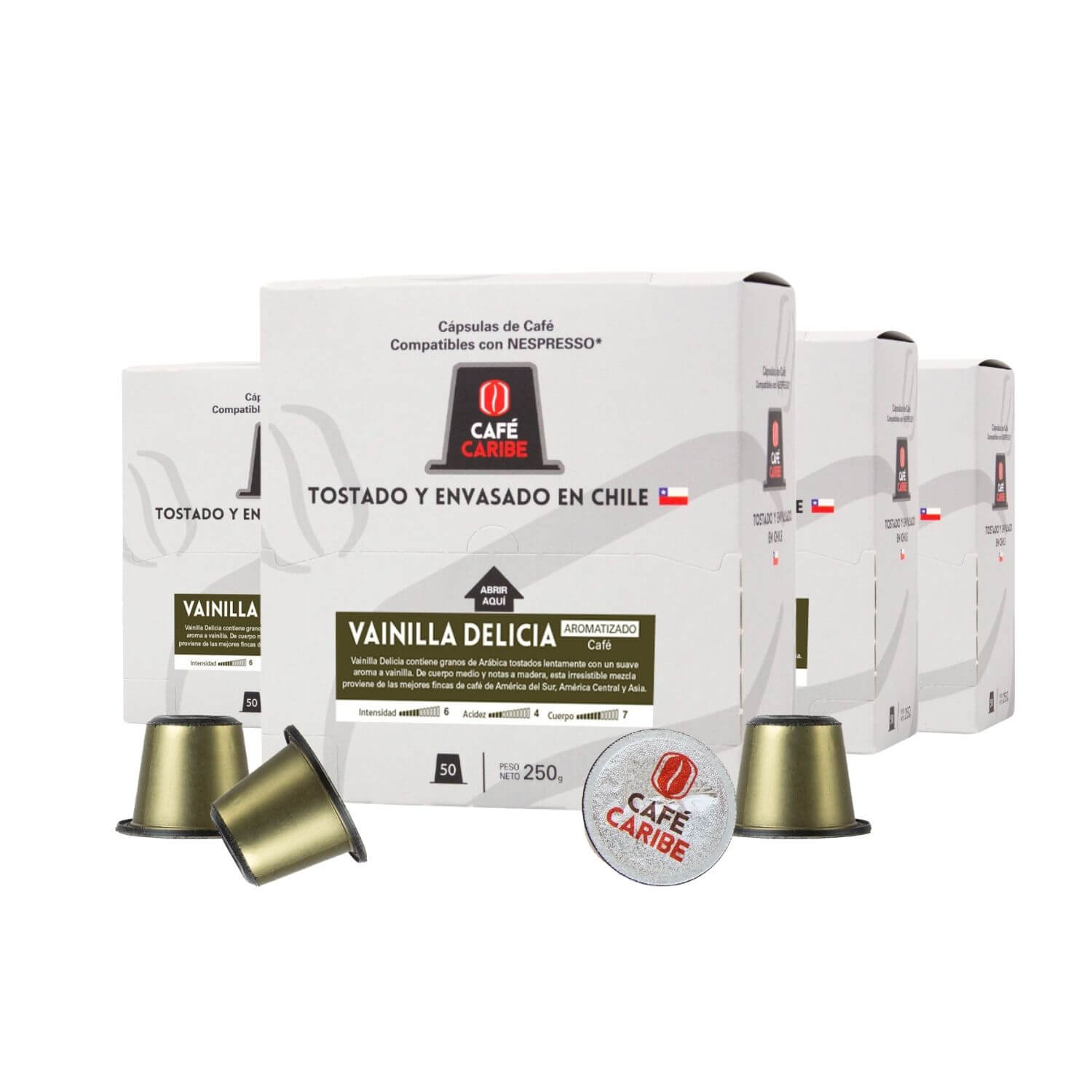Vainilla Delicia Aromatizado - Café Caribe
