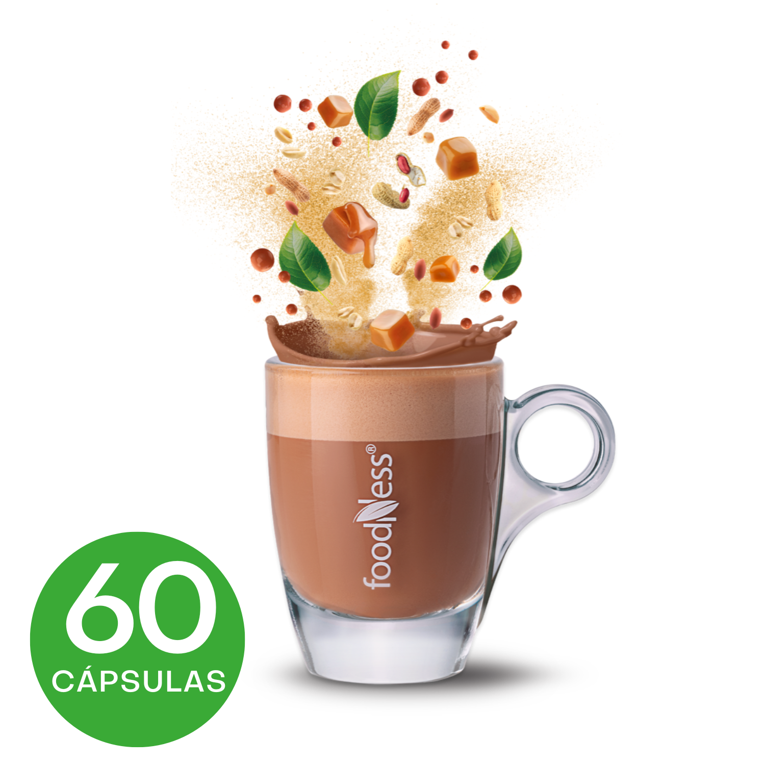 Bebida de Caramelo Salado 60 cápsulas compatibles con Dolce Gusto
