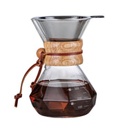 il Barista - Chemex Madera con Filtro de Acero Inoxidable 600 ml