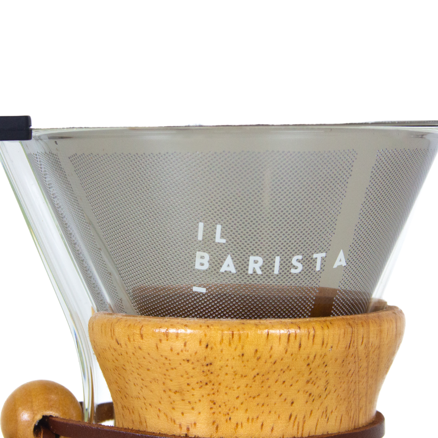 il Barista - Chemex Madera con Filtro de Acero Inoxidable 600 ml