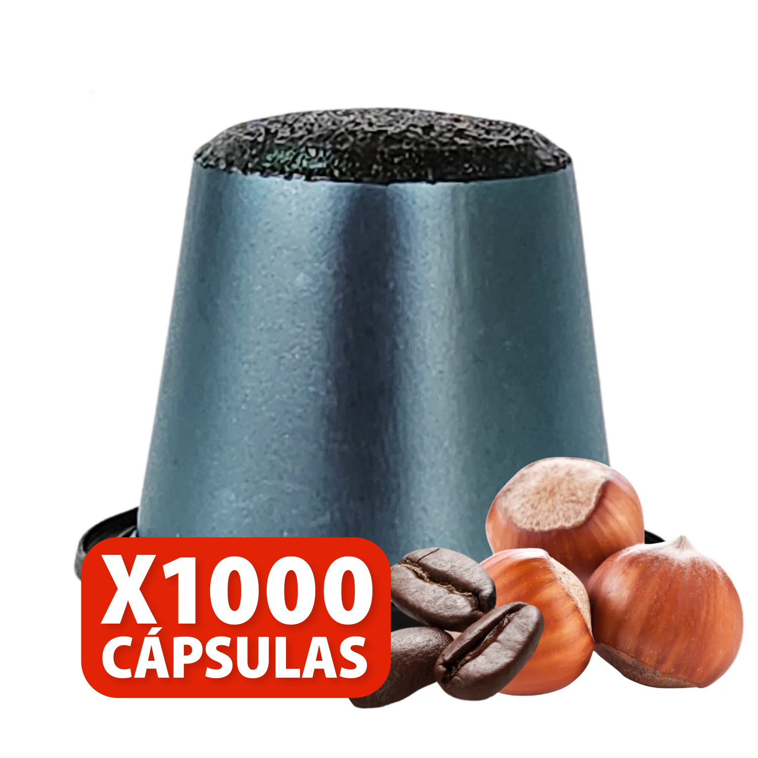Café Avellana Intensa 1.000 cápsulas compatibles con Nespresso
