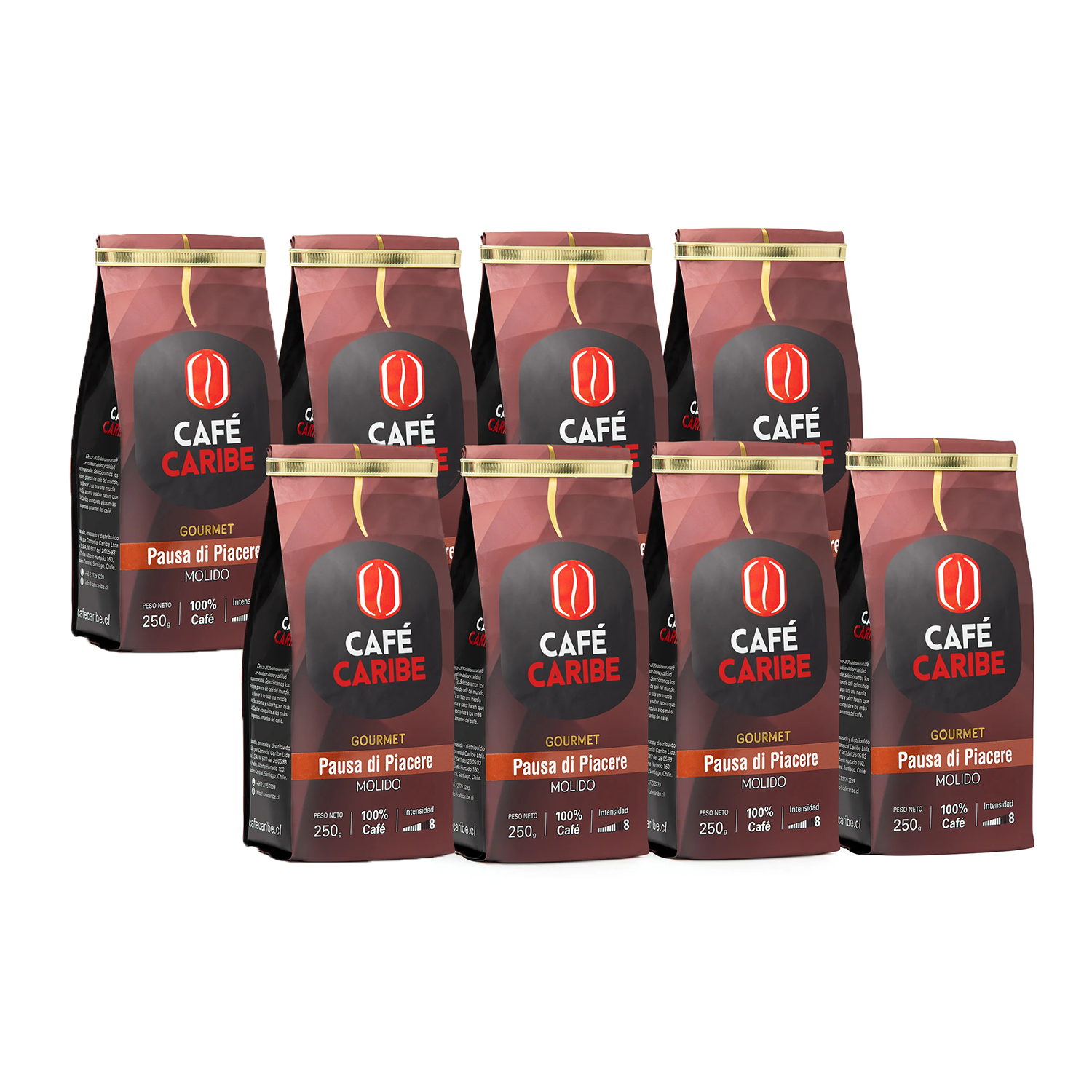 Café Caribe Pausa di Piacere Molido 2 Kilos
