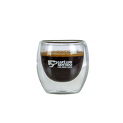Cafe con Sentido - Taza de Vidrio Doble Pared 80ml