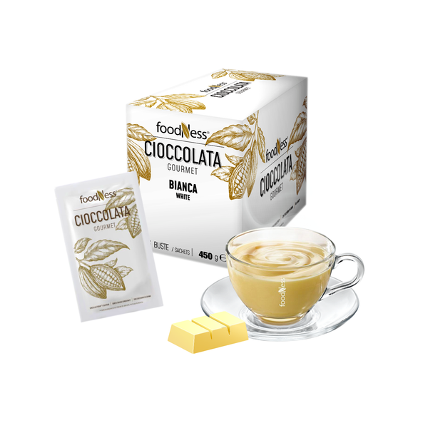 Chocolate Caliente Blanco - FoodNess