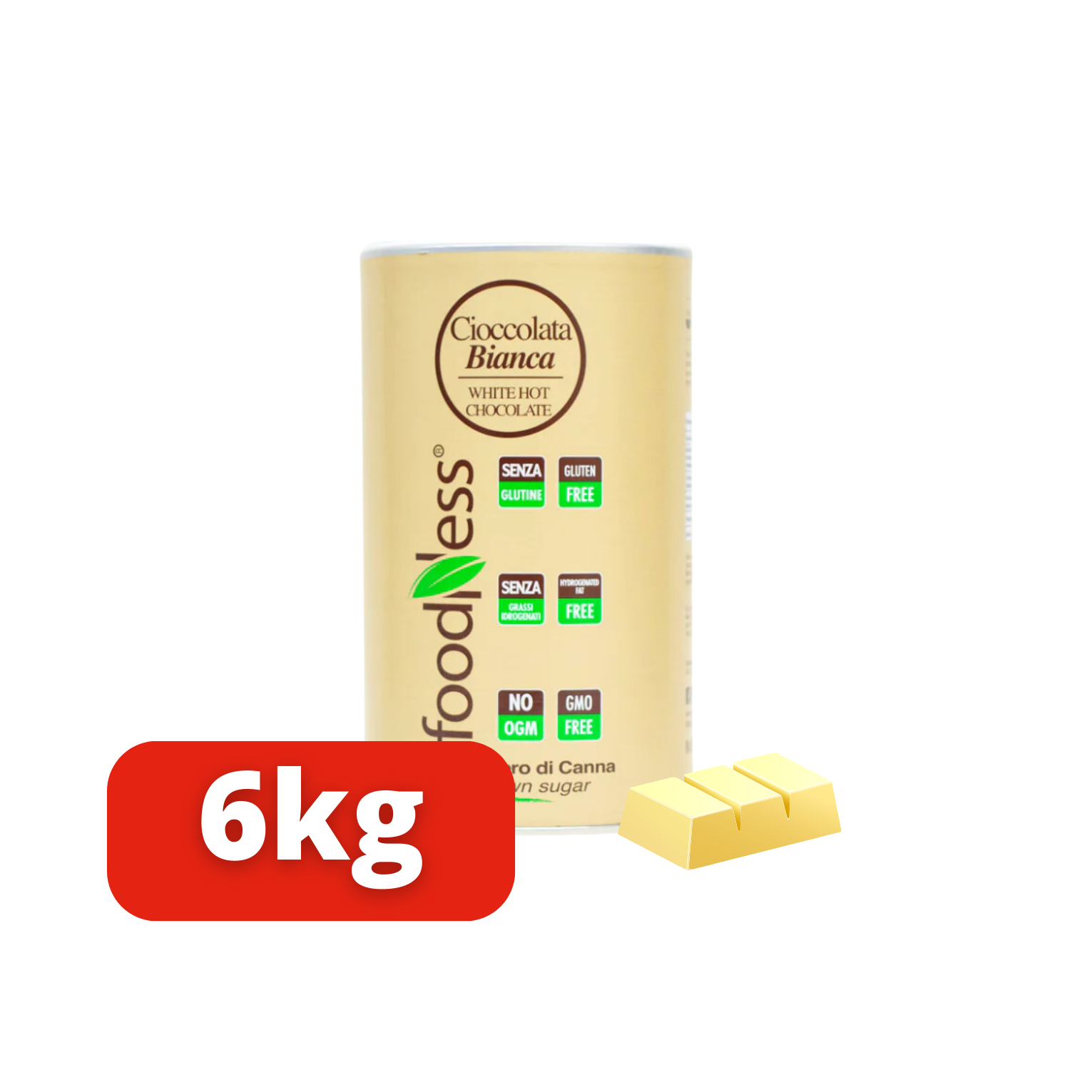 Chocolate Caliente Blanco 6 Kilos
