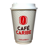 Vaso desechable extra grande doble pared 14oz (25 unidades) - Café Caribe