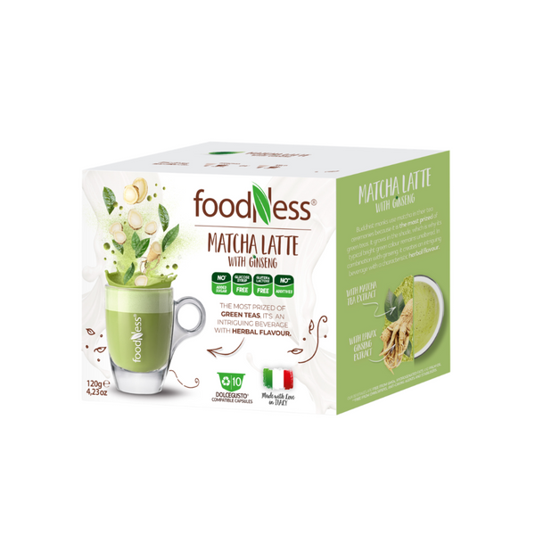 Matcha Latte con Ginseng - FoodNess