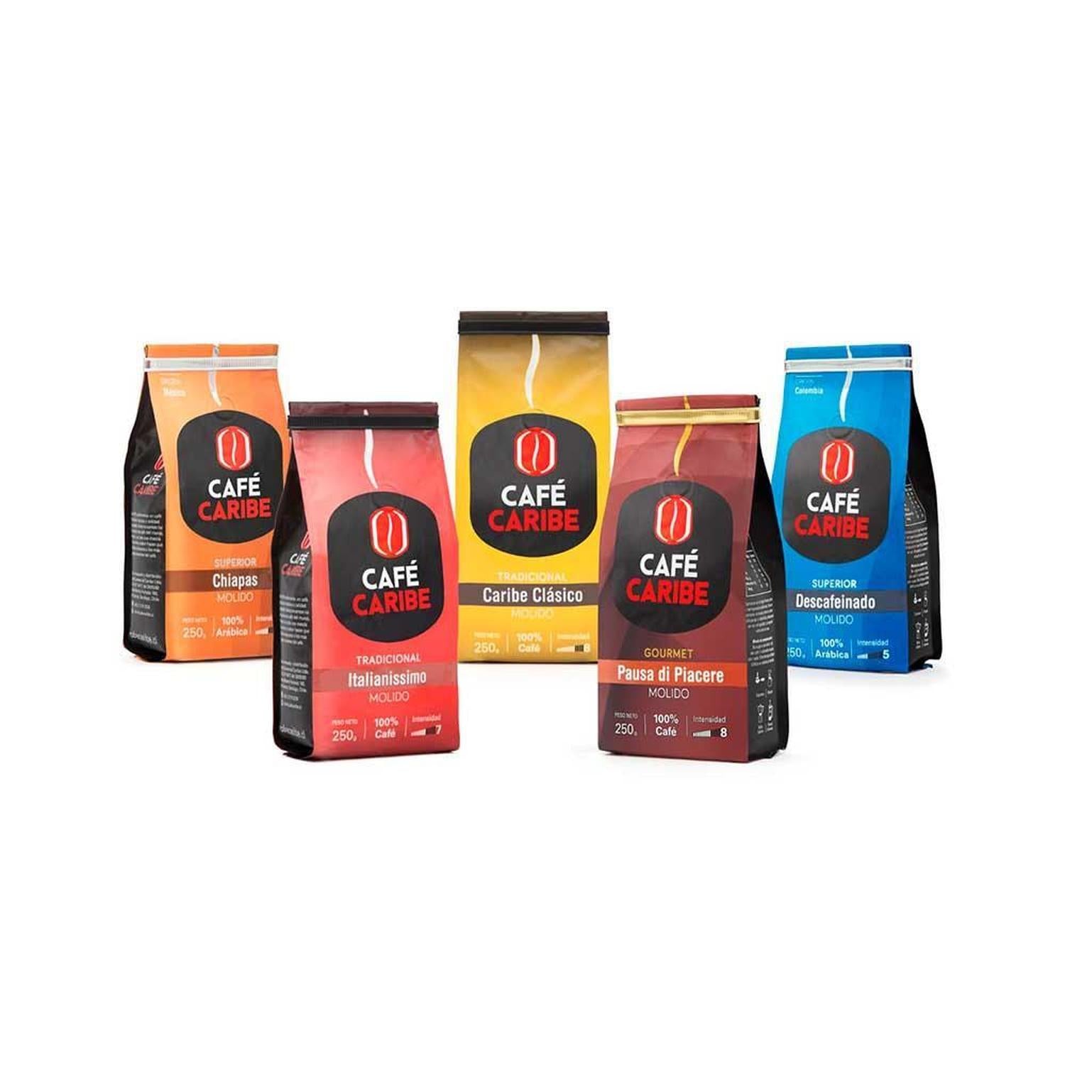 Café Caribe Mix Completo Molido 1.250gr
