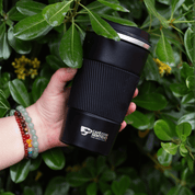 Mug Térmico de Acero Inoxidable - Café con Sentido