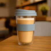 Mug de Vidrio Doble Pared 350 ml - il Barista