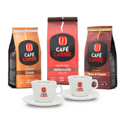 Café Caribe - Mix Gourmet Molido con 2 Tazas Cappuccino