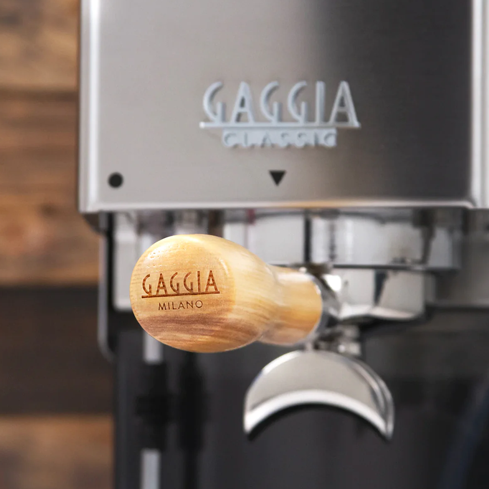 Gaggia - Portafiltro 58mm con Mango de Madera