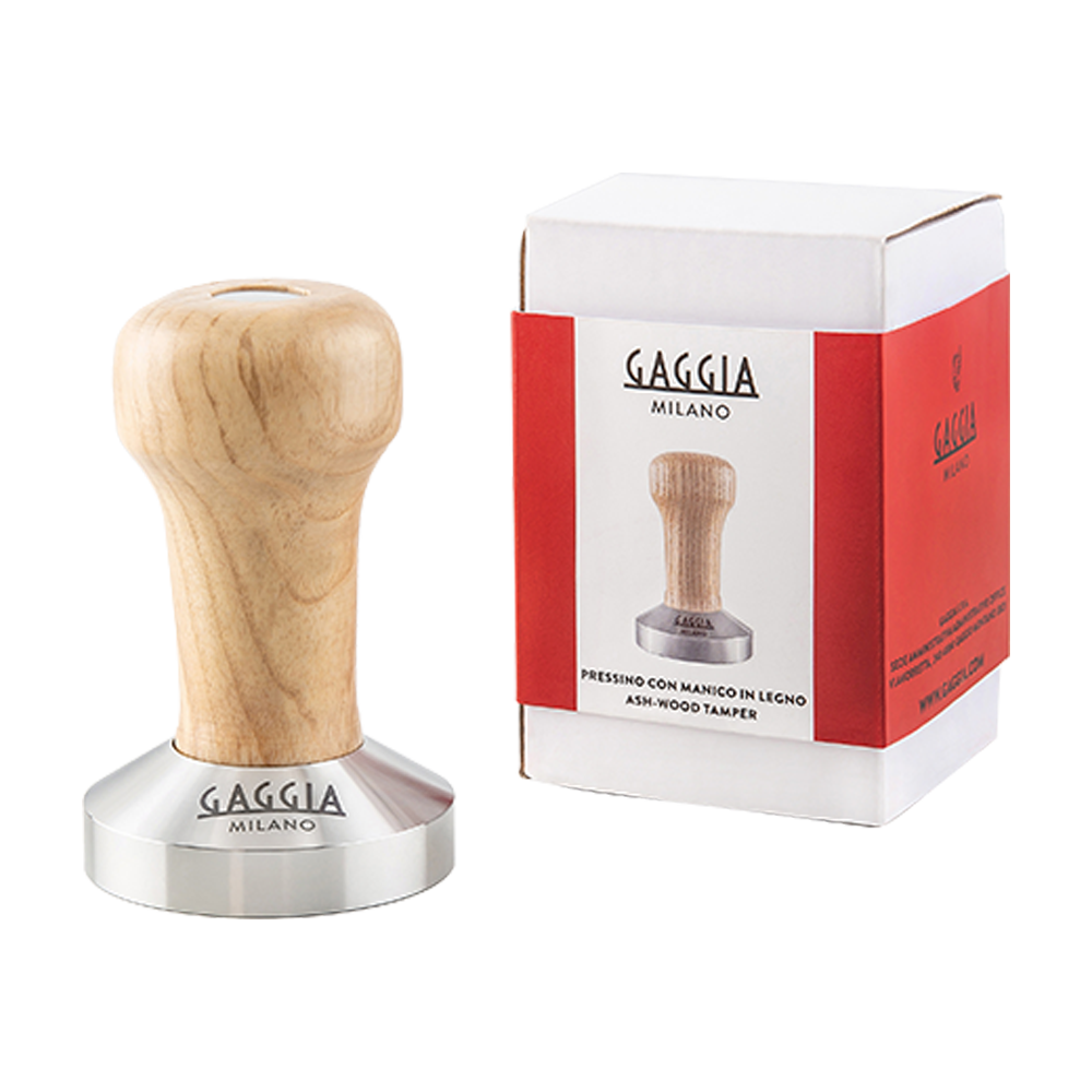 Gaggia - Tamper 58mm con Mango de Madera