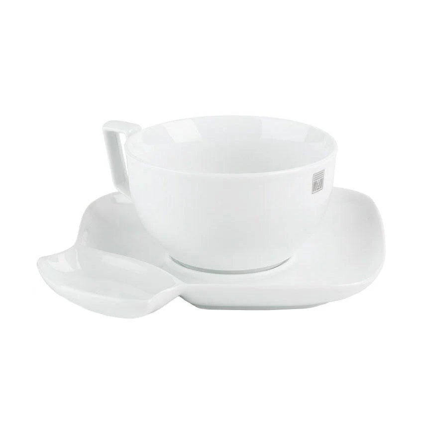 Taza Grande de Porcelana con Plato Althaus